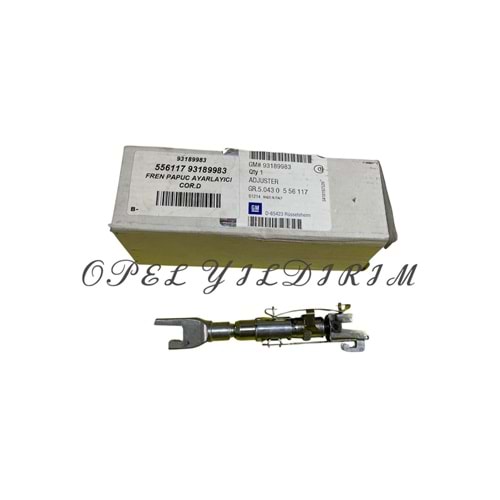 Opel Corsa D Arka Fren Cırcırı Gm Orjinal 93189983