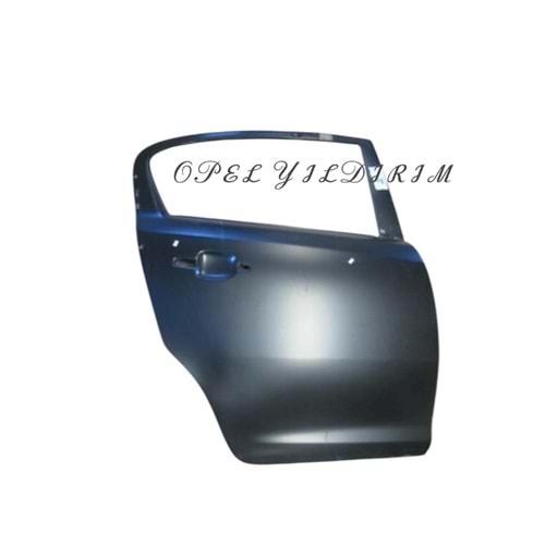 Opel Corsa D Sağ Arka Kapı Sacı Gm Orjinal 93192302
