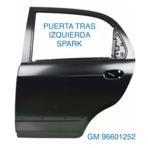 Chevrolet Spark M200 Sol Arka Kapı Gm Orjinal Marka 96659611