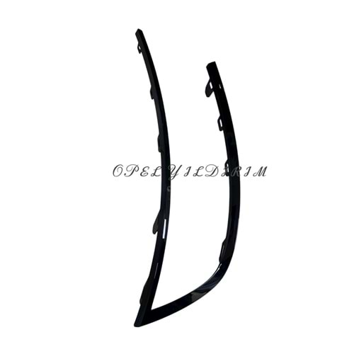 Opel Mokka Ön Sol Far Çerçevesi Siyah Çıta Gm Orjinal 98351552XK