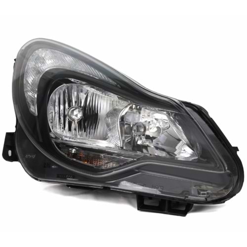 Opel Corsa D Makyajlı Kasa Ön Sağ Far Füme Arteb Marka 1216786