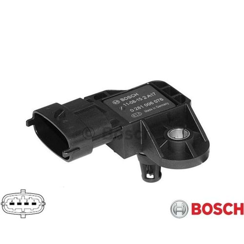 Opel İnsignia A 2.0 Dizel Emme Manifolt Map Sensörü Bosch Marka 1235029