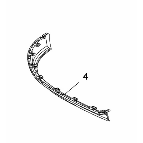 Opel Astra K Ön Alt Tampon Karlığı Sol Taraf Bsg Marka 39163589