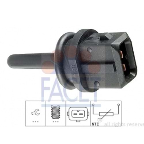 Opel Vectra B Hava Sıcaklık Sensörü Facet Marka 90442182