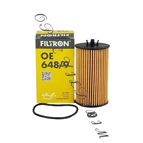 Opel Astra K 1.6 Dizel Yağ Filtresi Filtron Marka OE648/9 650163