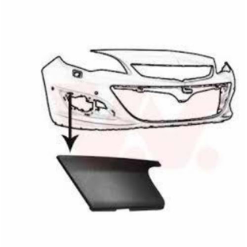 Opel Astra J Sis Çerçeve Kapağı Üst Sağ Büyük Kapak Gaf Marka 13387231