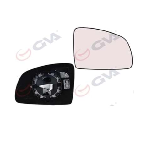 Opel Meriva A Sağ Dış Dikiz Ayna Camı Komple Elektrikli Gva Marka 6428780
