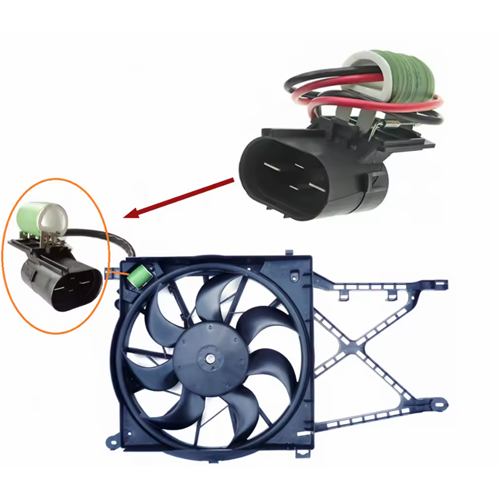 Opel Astra G Radyatör Fan Rezistanı Tek 4 Soketli İthal Marka 6341168