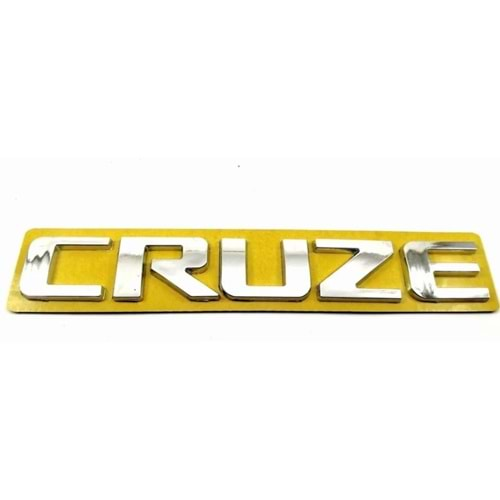 Chevrolet Cruze Arka Cruze Yazısı Krom Büyük Tip Ithal Marka 96886680