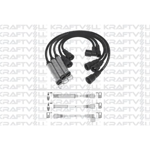 Opel Vectra A 1.8 / 2.0 Buji Kablo Takımı Kraftvoll Marka 1612537