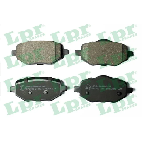 Opel Grandland X Arka Balata 268MM Lpr Marka 1619790880