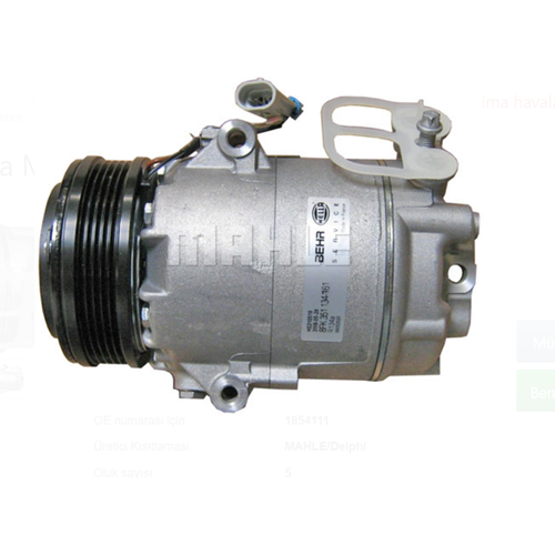 Opel Astra G 1.4 1.6 Klima Kompresörü Mahle Marka 1854111