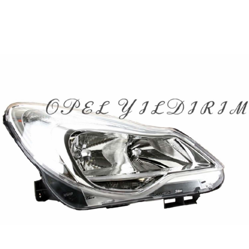 Opel Corsa D Makyajlı Kasa Ön Sağ Far 2010 Model Sonrası Mette Marka 1216696