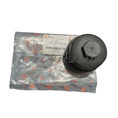Opel Corsa B Yağ Filtre Kabı Mette Marka 0650833