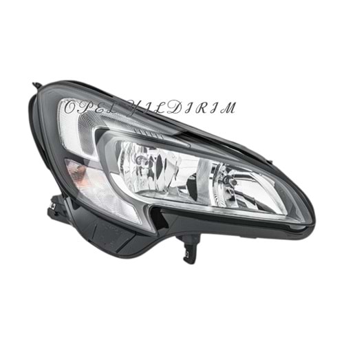 Opel Corsa E Gündüz Ledli Elektriki Sağ Far Tyc Marka 13381344