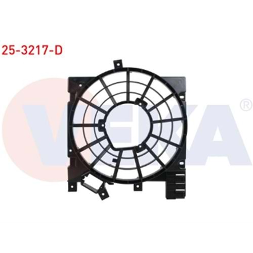 Opel Zafira B Radyatör Fan Davlumbazı Veka Marka 13158656