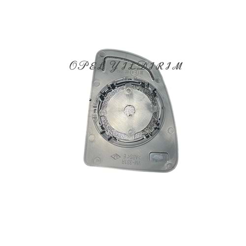 Opel Meriva A Sağ Dış Dikiz Ayna Camı Komple Elektrikli Viemax Marka 6428780