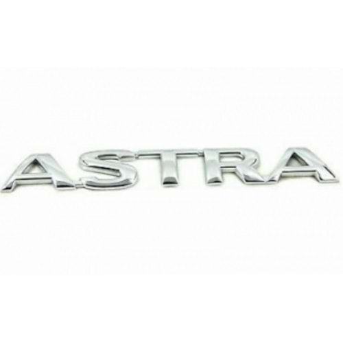 Opel Astra G Arka Bağaj Astra Yazısı Yerli Marka 5177042