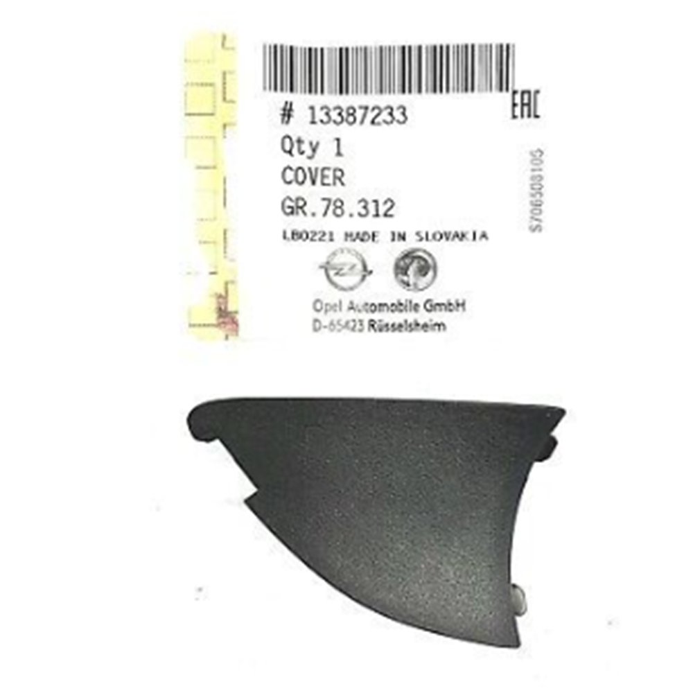 Opel Astra J Sis Kapak Sağ Yan Kapak Küçük Olan Gm Orjinal Marka 13387233