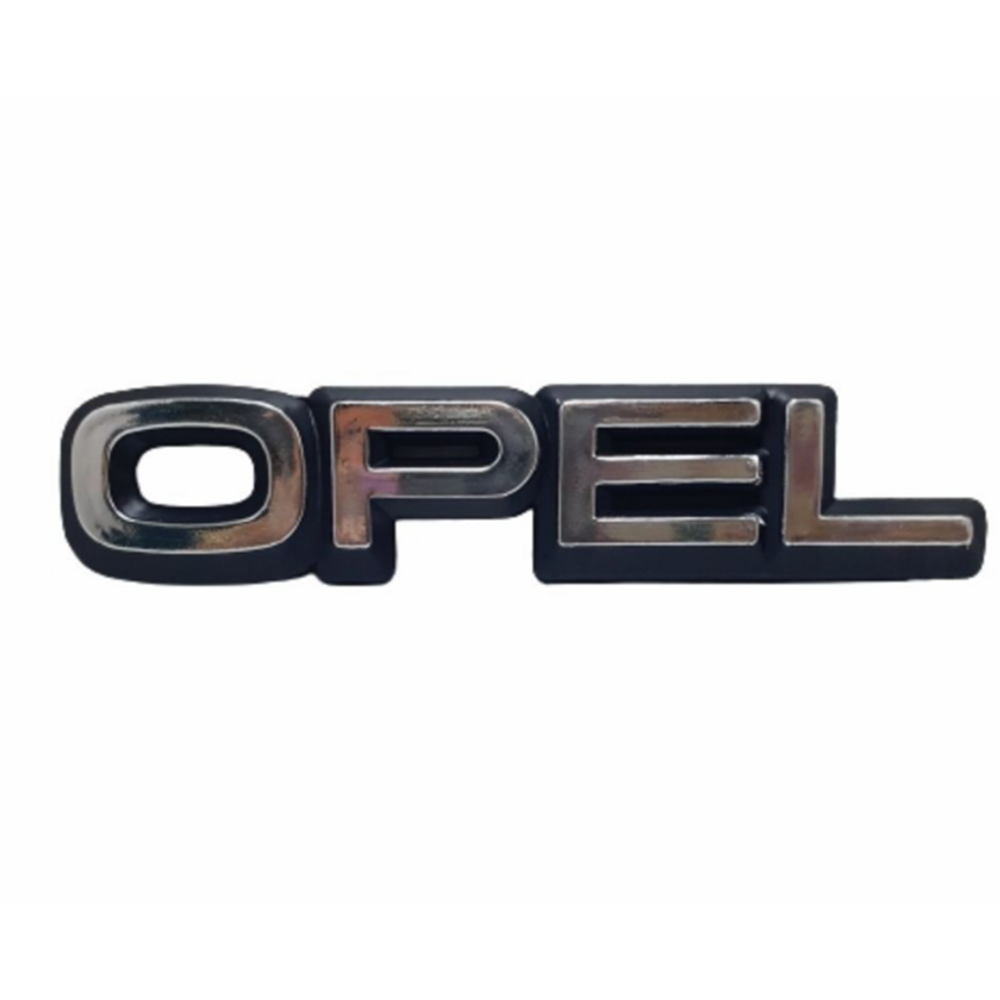 Opel Arka Bagaj Opel Yazısı Krom Kaplama Siyah Gm Orjinal 177611