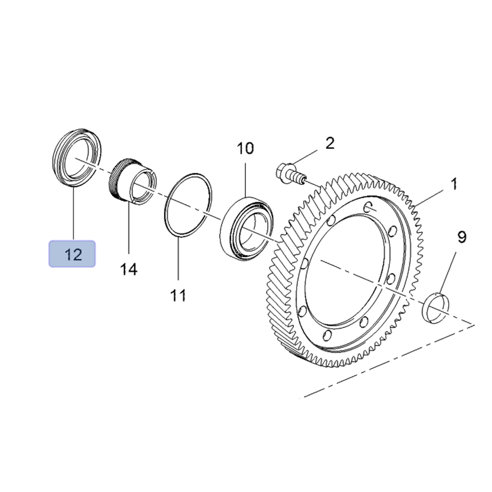 Opel Combo E Sağ Difransiyel Keçesi Gm Orijinal 3645279