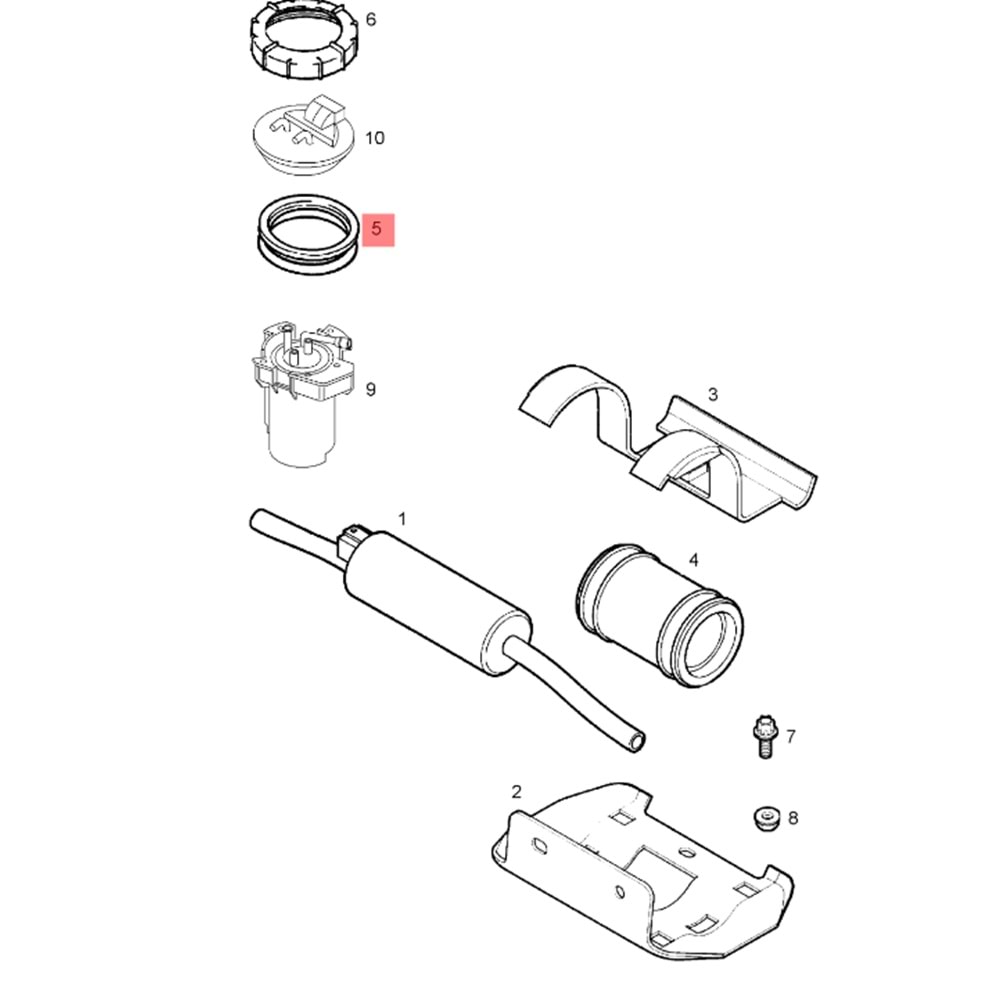 Opel Omega B Yakıt Pompa Contası Gm Orjinal 90571588
