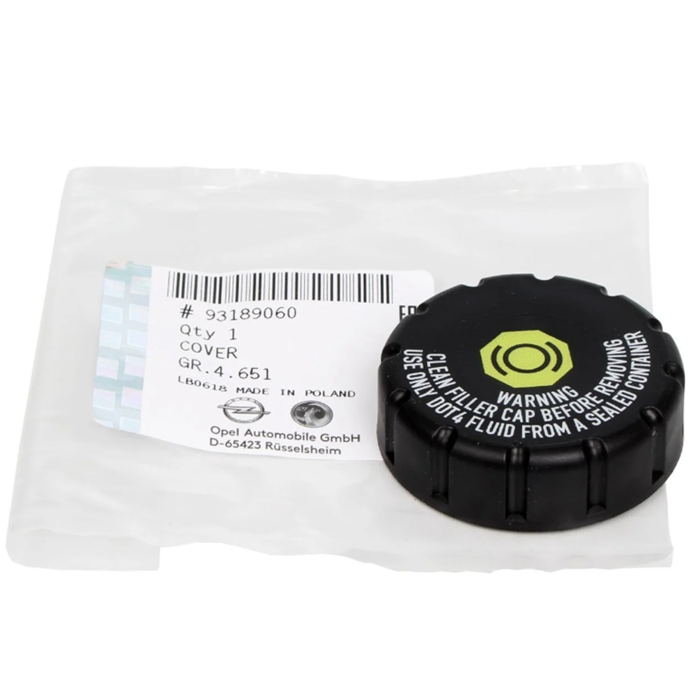 Opel Zafira B Fren Hidrolik Depo Kapağı Gm Orjinal 93189060