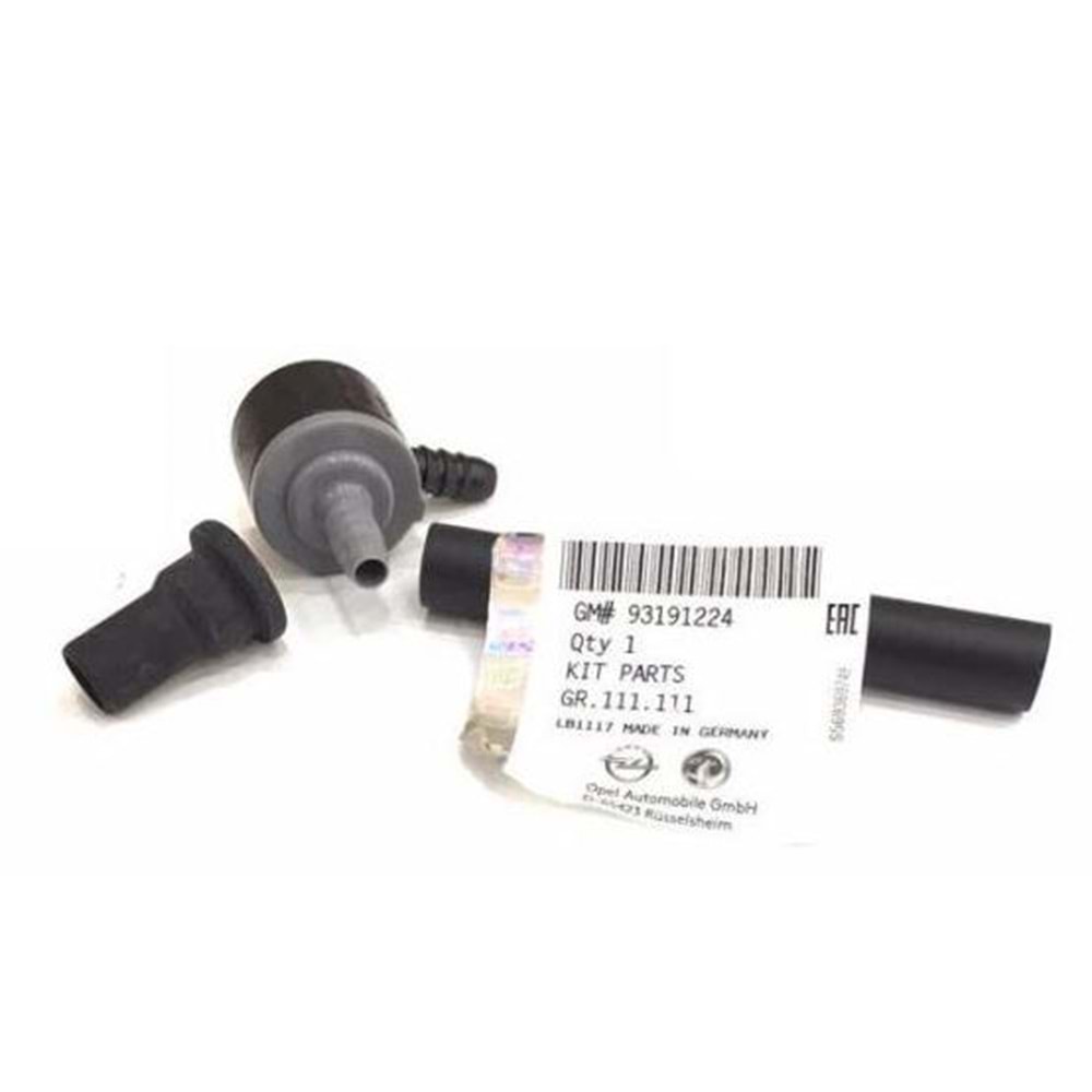 Opel Astra H 1.6 Emme Manifolt Valfi Kit Subaplı Gm Orjinal 93191224