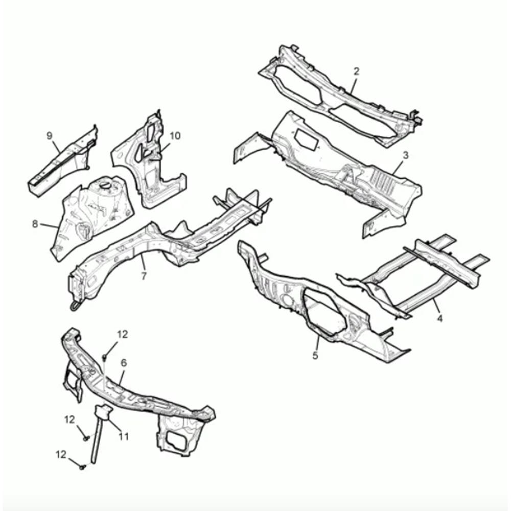 Chevrolet Captiva Kaput Mandal Destek Demiri Gm Orjinal 95493459