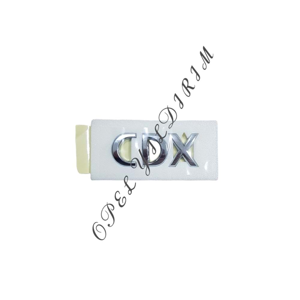 Chevrolet Lacetti Ön Kapı CDX Yazısı Gm Orjinal 96547229