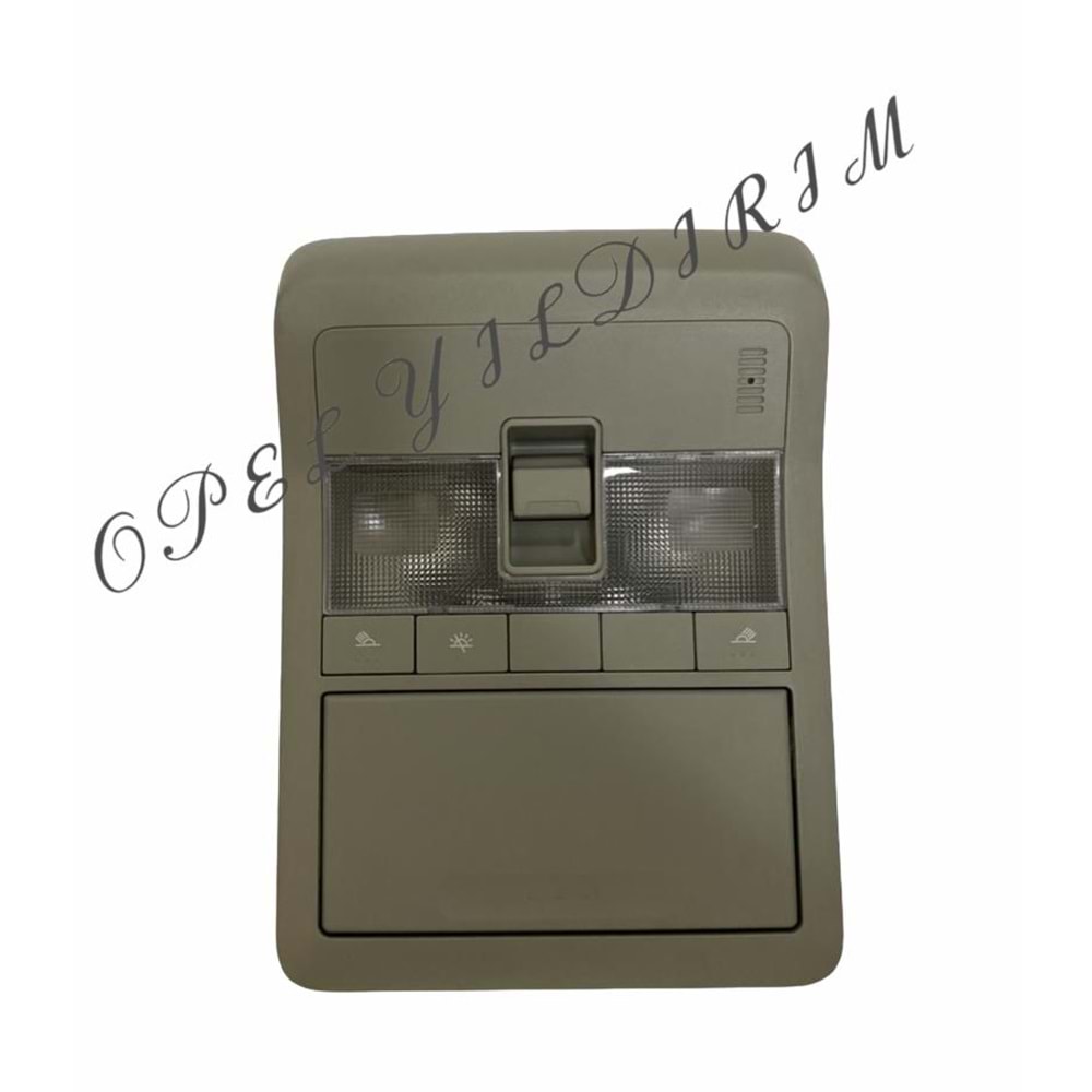 Chevrolet Captiva Tavan Lambası Ön Komple Bej Renk Gm Orjinal 96673744