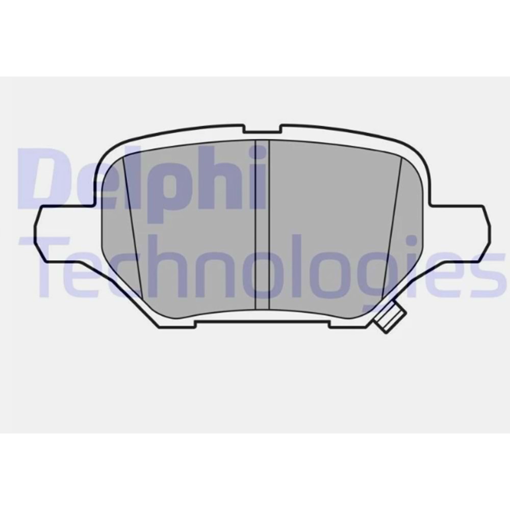 Opel Mokka X Arka Fren Balatası Delphi Marka 42539412