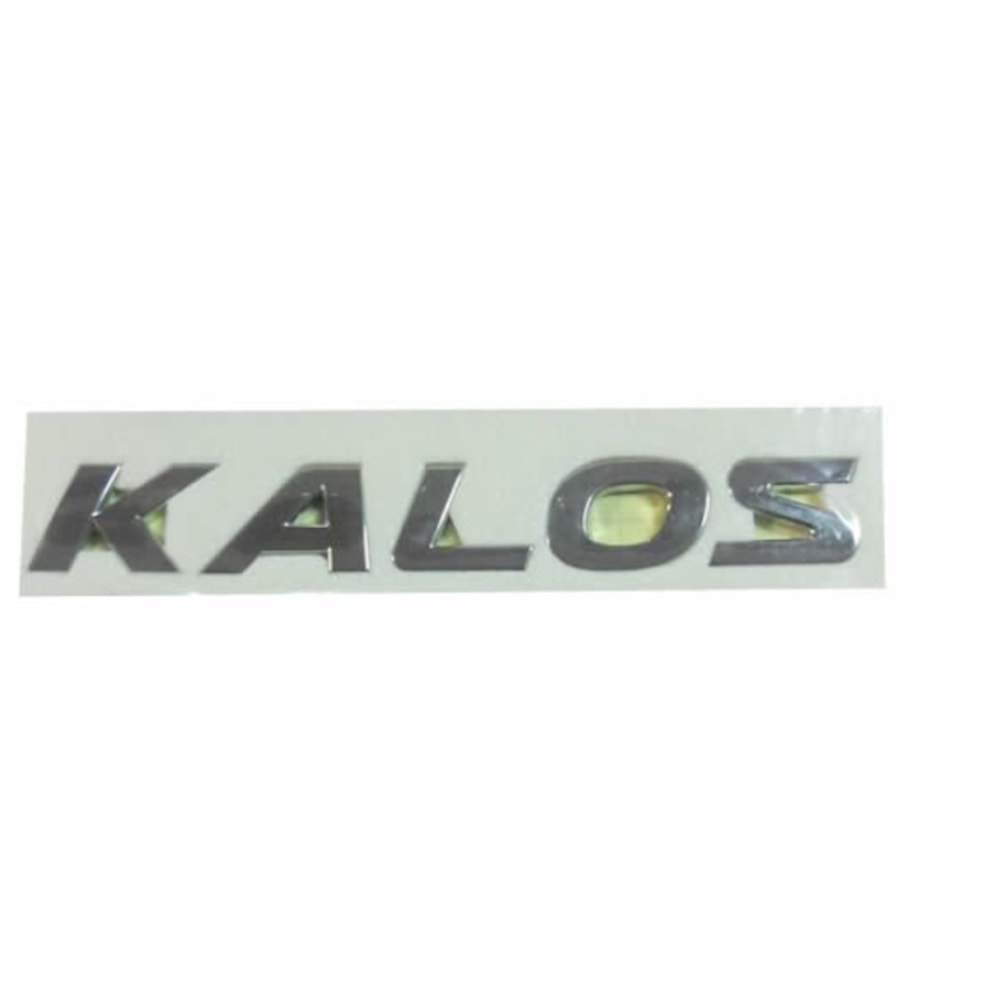 Chevrolet Aveo Kalos Arka Bagaj Kapağı Kalos Yazısı Ithal Marka 96642731