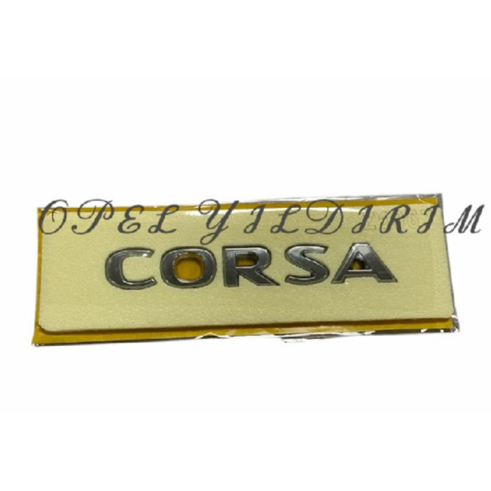 Opel Corsa D Arka Bagaj Corsa Yazısı Ithal Marka 93188809