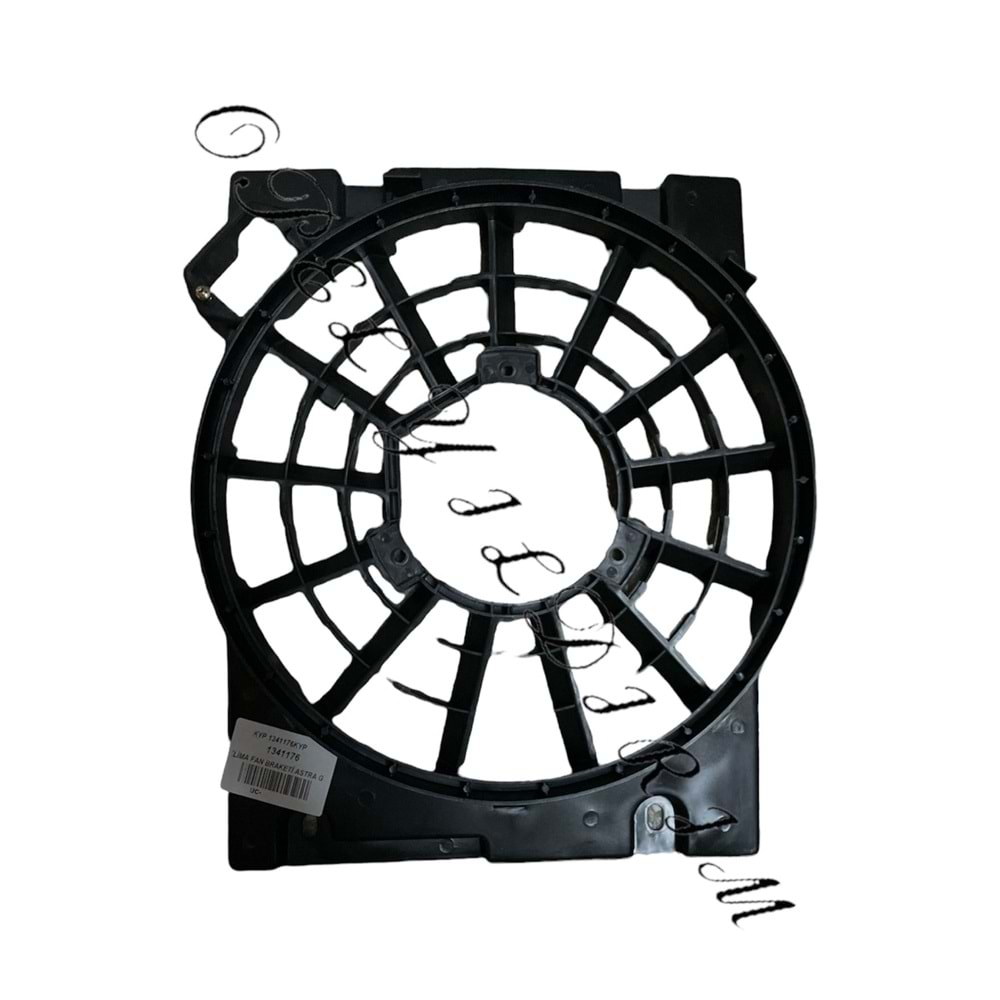 Opel Astra G 1.4 1.6 Benzinli Klima Fan Davlumbazı Kyp Marka 90570741