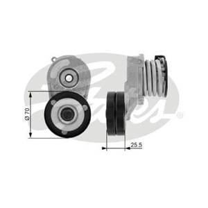 Opel Astra G 1.7 16v V Kayış Gergi Komple Gates Marka T38432 6204661